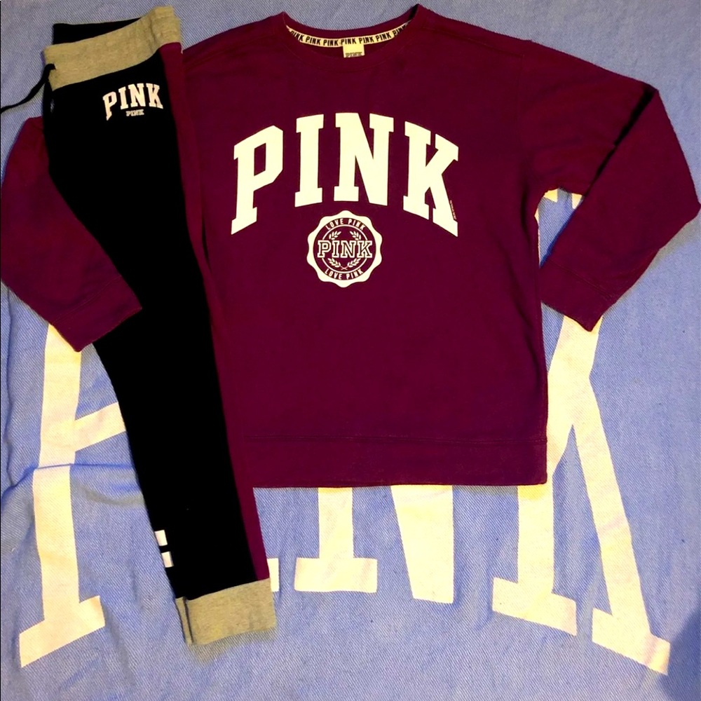Victoria’s Secret pink set